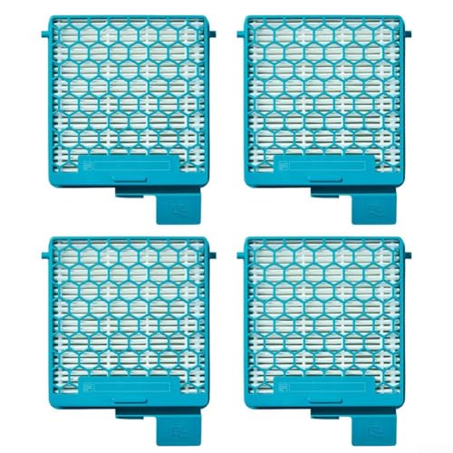 Ersatz SF HY 60 HEPA AirClean Filter für Miele für Boost CX1 und Blizzard CX1 Staubsauger mit Holzkohle für verbesserte Luftreinigung, 2 oder 4 Stück (4 Stück) von LUCKCDUO