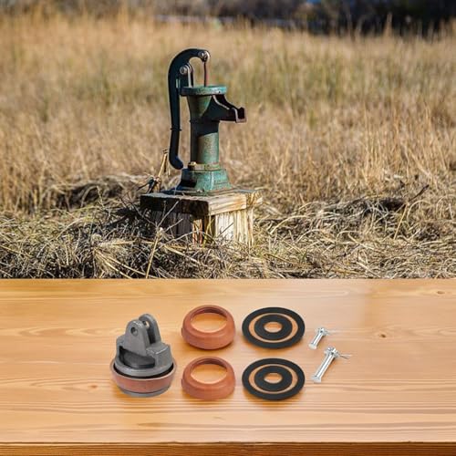 Ersatzkolbendichtungsset für Typ 75 Handpumpen mit Lederdichtungen, Gummidichtungen und Bolzensatz für Gartenbrunnen und Wassersystemreparatur Ersatzkolbendichtungsset für Typ 75 Handpumpen mit Lederdichtungen, Gummidichtungen und Bolzensatz für Gartenbrunnen und Wassersystemreparatur von LUCKCDUO