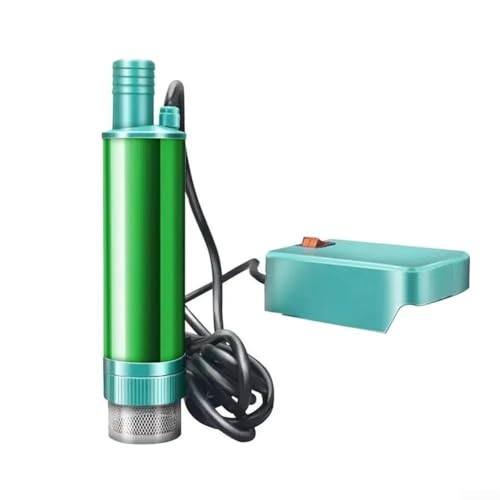 Für MT 18V Akku Lithiumpumpe mit 2 4M Kabel für Diesel Transfer, 38mm Akkupumpe mit 40 60Lmin Durchflussmenge Kompatibel mit BL1830 BL1840 BL1850 BL1860 Batterien (Pumpe) von LUCKCDUO