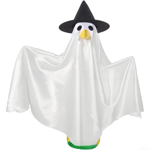 Halloween-Kostüm für Veranda, Gans, für Outdoor-Partys, Rasendekoration, hergestellt mit Filz und Polyestergewebe für saisonale Displays von LUCKCDUO