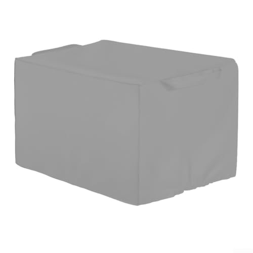 Heat Press Maschinenabdeckung, staubdichte Maschinenabdeckung, 57 x 45 x 42 cm, 210D wasserdichtes Oxford-Gewebe mit Kordelzug und Tragegriff (grau) von LUCKCDUO