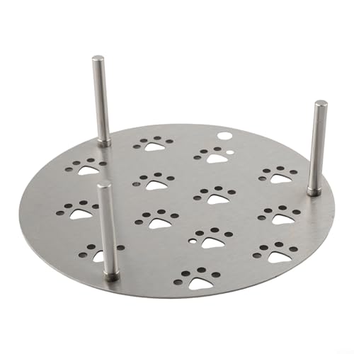 Hitzebeständig für Eier-Dampfgarer mit zuverlässigem Design für optimale Kochergebnisse (15 cm) von LUCKCDUO