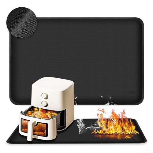 LUCKCDUO Air Fryer Silikon-Schutzpolster schützt Oberflächen vor Hitze und Schmutz von LUCKCDUO