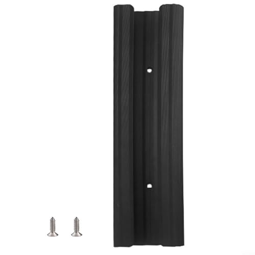 Platzsparendes Hängeregal aus Aluminium für einfachen Zugang zu Gläsern (schwarz) von LUCKCDUO