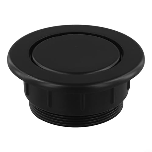 RV-Regenschirm-Loch-Abdeckung, schwarzer Kunststoff-Tischeinsatz für Outdoor-Campingtische, mit 42 mm Schirmstange von LUCKCDUO