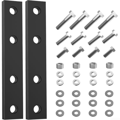 Rasenmäher-Lenkarmverlängerungs-Set, Stahl, 8,9 cm Erhöhung verbessert Komfort und Beinfreiheit für Nulldreh-Mäher von LUCKCDUO