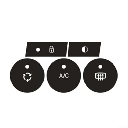 Revive Your For C4 2014 2018 AC Control with Decal Stickers Easy Application Revive Your For C4 2014 2018 AC Control with Decal Stickers Easy Application von LUCKCDUO