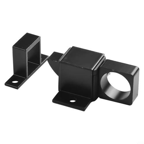 Türschloss aus Aluminiumlegierung mit zuverlässigem Automatikmechanismus (schwarz) von LUCKCDUO