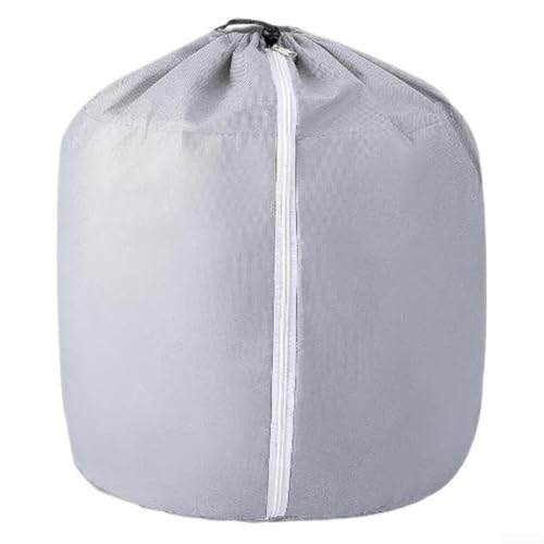Übertopf für den Winter als Frostschutz, isoliertes Oxford-Gewebe und Perl-Baumwollmaterial für kleine Sträucher und Töpfe gegen kaltes Wetter (grau 65 x 70 cm) von LUCKCDUO