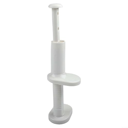 Verstellbare ausziehbare Kleiderstange mit stanzfreier Installation, tragbare Kleiderstange für Reisen und Zuhause, um Kleidung, Krawatten und Schals platzsparend aufzuhängen (1 Stück) von LUCKCDUO