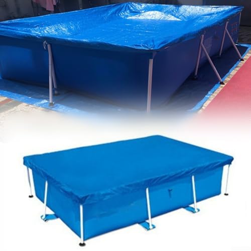Wasserdichte PE-Schwimmbad-Auskleidung und reißfestes Bodentuch zum Schutz vor Löchern und Beschädigungen (221 x 150 cm Abdeckung) von LUCKCDUO