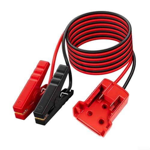 Zündung für Starterkabeladapter für 18-V-Batterie mit 12-AWG-Draht, flammhemmende Abdeckung, für Auto-Starthilfe-Umwandlung und 12/24-V-Spannung Zündung für Starterkabeladapter für 18-V-Batterie mit 12-AWG-Draht, flammhemmende Abdeckung, für Auto-Starthilfe-Umwandlung und 12/24-V-Spannung von LUCKCDUO