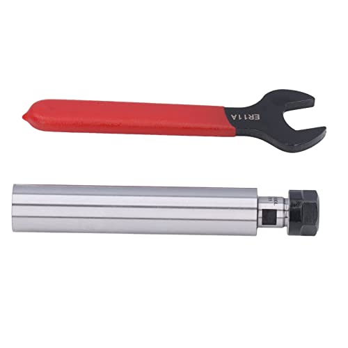 LUCKDANO Collethalter, Router Collet Chuck Collet Chuck Werkzeughalter Kohlenstoffstahl Halter, 2pcs Router -Verlängerungsstange, C20 -Halter Gerade Shank Werkzeug Set Kit mit Schraubenschlüssel von LUCKDANO