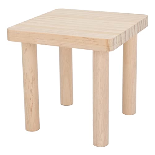 LUCKDANO Hamsterplattform, Syrischer Hamster Hamster Käfigzubehör Quadriert Dekorative Naturstruktur Stand Spiel Holz für Syrische LUCKDANO Hamsterplattform, Syrischer Hamster Hamster Käfigzubehör Quadriert Dekorative Naturstruktur Stand Spiel Holz für Syrische von LUCKDANO
