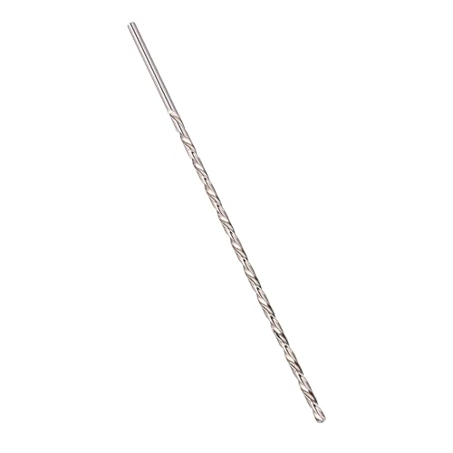 LUCKDANO Lange Bohrerstücke für Holz, Drehbohrbit Set Long Holzbohrgeräte 200mm Drehbohrer Bit 4,5 Mm HSS Extra Long Gerader Schaft -Auger -Bohrer von LUCKDANO