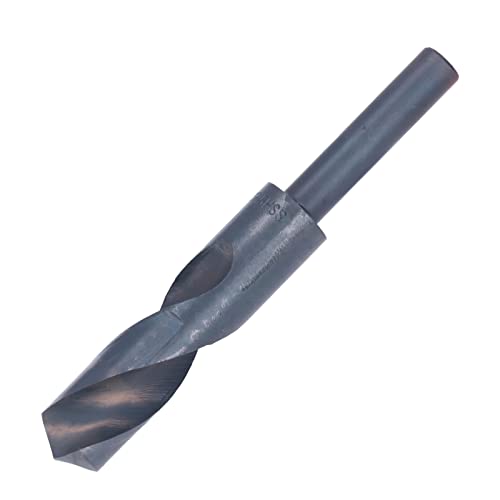 LUCKDANO Metallbohrerbits für Stahl, Metallbohrbit Set für Stahlbohrerbits für Metall- und Stahlspiraldesign Scharfe Hochgeschwindigkeit 118 ° Scharfe Bohrbit 22,5 Mm Winkeltechnikzubehör von LUCKDANO