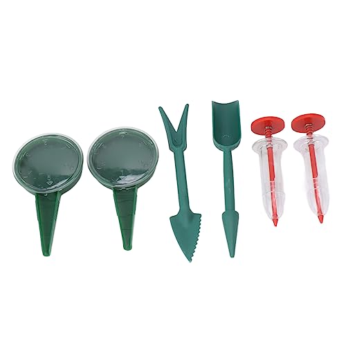 LUCKDANO Mini Aussaat Samenspender Set Tragbares Handheld -Spreader -Werkzeug für Karottensalat -Grasspinat -Samengarten von LUCKDANO