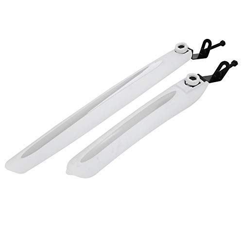LUCKDANO Radkotflügel, Radkotleitschaden Zyklus Schlammschutz 1 Paar Vorne Heck Mountain Road Cycle Mutguard Schlammschutz Set 1 Paar Vorne Heck Mountain Road Cycle Mutguard (White) von LUCKDANO
