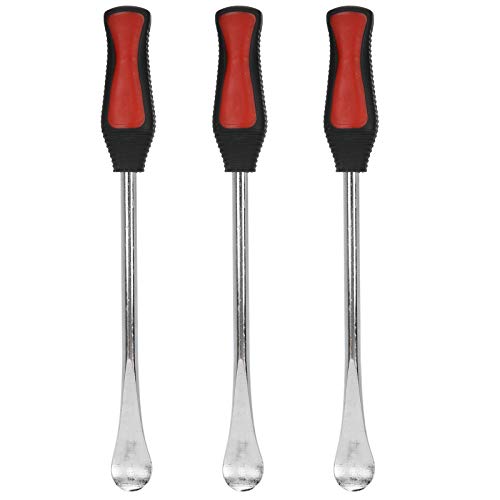 LUCKDANO Reifenlöffel, Reifenhebel -Reifenstange mit Verschiedenen Zubehör -Hebel Motorradfahrrad Wechsel Kit Entferner Reparaturwerkzeug Edelstahl Hardware für Schnelle und Effiziente von LUCKDANO