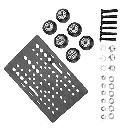 LUCKDANO Strahlplattenschieberbauplatine Lagern-Lagersatz 3D-Druckerzubehör für OpenNBuilds V-Typ Nema Lineare Aktuatoren 20-80 Mm von LUCKDANO