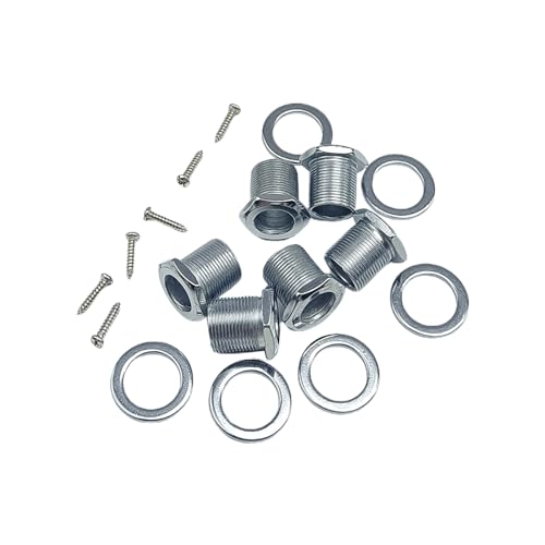 LUCKGONI Bass Tuning Pegs Washers Screws and Bushings Set Bass Tuner Bushings Washers Screws Sealed Tuning Pegs Hardware LUCKGONI Bass Tuning Pegs Washers Screws and Bushings Set Bass Tuner Bushings Washers Screws Sealed Tuning Pegs Hardware von LUCKGONI