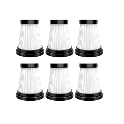 LUCKGRASP HEPA-Filter Ersatz für MOOSOO K12 K12Pro K13 schnurlosen Handstaubsauger (6 Stück) von LUCKGRASP