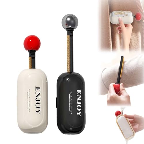 2 Stück Cleanglide Reusable Sticky Roller Ver, Cleanglide Wiederverwendbare klebrige Rolle, Wiederverwendbare Fusselrolle, Enjoy Sticky Roller, Waschbare klebrige Gel Fusselrolle von LUCKKY