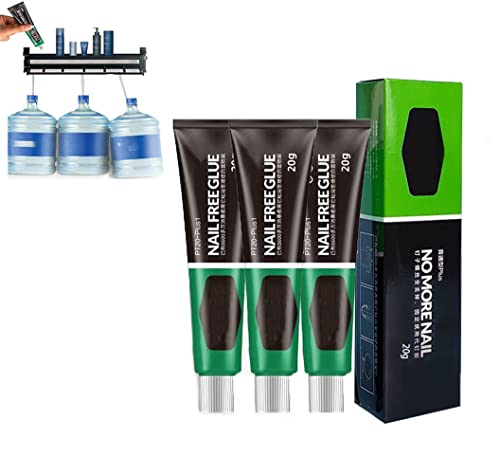 3pcs All-Purpose Glue,Nagelfreier Klebstoff-Dichtstoff,Multifunktions-Kleber Universeller starker Kunststoffkleber,Universalkleber Transparent Universal Sekundenkleber,für Harz Keramik Metall Glas 3pcs All-Purpose Glue,Nagelfreier Klebstoff-Dichtstoff,Multifunktions-Kleber Universeller starker Kunststoffkleber,Universalkleber Transparent Universal Sekundenkleber,für Harz Keramik Metall Glas von LUCKKY
