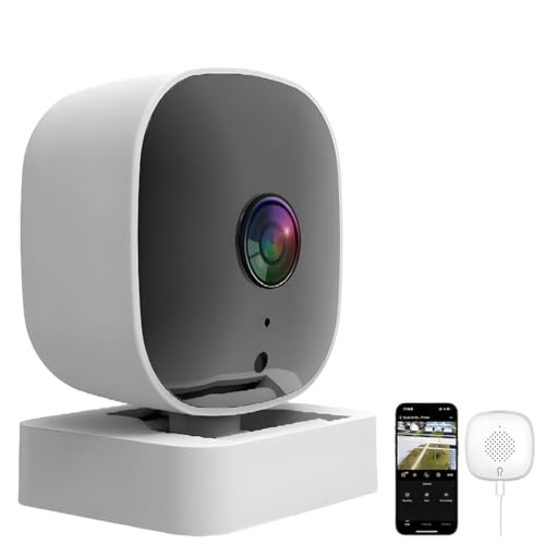 Crystal-Clear 2K Security Camera with Color Night Vision, 2K Überwachungskamera Innen, 2.4GHz & 5GHz WiFi Kamera Überwachung Innen mit Farb-Nachtsicht, 24/7 Aufzeichnung & Smart Alerts- Keine SD-Karte Crystal-Clear 2K Security Camera with Color Night Vision, 2K Überwachungskamera Innen, 2.4GHz & 5GHz WiFi Kamera Überwachung Innen mit Farb-Nachtsicht, 24/7 Aufzeichnung & Smart Alerts- Keine SD-Karte von LUCKKY