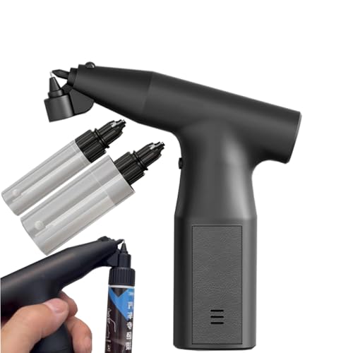 Elektrische Farbspritzpistole, Electric Spray Paint Gun, Elektrisch Farbsprühsystem, Handgehaltene elektrische kabellose Farbspritzpistole, Tragbare Autolackierpistole für Auto, Möbel (3 Level) von LUCKKY