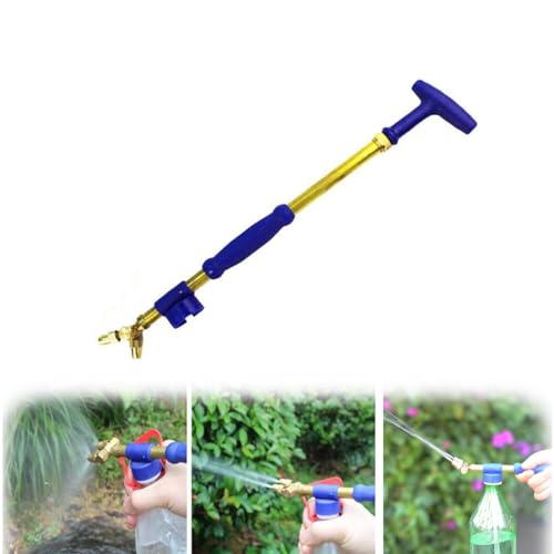 Garden Manual Sprayer, Garten Handspritze, Zwei Modi, Garten-Trinkflasche Manueller Sprüher, Doppelkopf Push-Pull Kupferpumpe Sprühgerät, Drucksprühgerät Pumpsprüher für Garten, Rasen von LUCKKY
