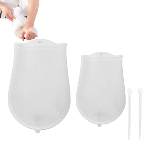 LUCKKY 2 Stück Silicone Kneading Dough Bag, Silikon-Knetbeutel, wiederverwendbarer Silikonbeutel in Lebensmittelqualität, Knet-Teigbeutel Mehlmischkonservierung LUCKKY 2 Stück Silicone Kneading Dough Bag, Silikon-Knetbeutel, wiederverwendbarer Silikonbeutel in Lebensmittelqualität, Knet-Teigbeutel Mehlmischkonservierung von LUCKKY