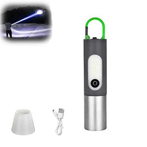 LUCKKY Taschenlampe für den Außenbereich, Stehaufe Taschenlampe für den Außenbereich, Led Aufladbar USB Taktische Taschenlampen,IP67 Wasserdicht Flashlight,Mini Taschenlampen von LUCKKY