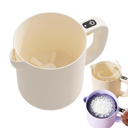 Multi-Function Electric Egg Churn, 2-in-1-Schneebesen & Filter für Eier, Kabelloser Handmixer & Sieb, 1L große Kapazität mit eingebauter Filterplatte, Elektrischer Schneebesen, Handmixer (Beige) Multi-Function Electric Egg Churn, 2-in-1-Schneebesen & Filter für Eier, Kabelloser Handmixer & Sieb, 1L große Kapazität mit eingebauter Filterplatte, Elektrischer Schneebesen, Handmixer (Beige) von LUCKKY
