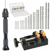 37-teiliges Mini-Handbohrer-Set für Bastelarbeiten, Präzisions-Spiralbohrer 37-teiliges Mini-Handbohrer-Set für Bastelarbeiten, Präzisions-Spiralbohrer von LUCKY-88