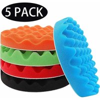 5-Zoll-Polierpads für Bohrmaschinen, 125-mm-Polierschwammpads für Autopoliermaschinen, Zubehör für Bohrmaschinenpoliermaschinen, 5-teiliges Polierset 5-Zoll-Polierpads für Bohrmaschinen, 125-mm-Polierschwammpads für Autopoliermaschinen, Zubehör für Bohrmaschinenpoliermaschinen, 5-teiliges Polierset von LUCKY-88