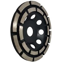 Diamant-Schleif- und Polierscheibe, 125 mm x 22,23 mm, zweireihige Diamant-Schleifscheibe, zum Schleifen von Estrich, Betonplatten, Fliesen und Diamant-Schleif- und Polierscheibe, 125 mm x 22,23 mm, zweireihige Diamant-Schleifscheibe, zum Schleifen von Estrich, Betonplatten, Fliesen und von LUCKY-88