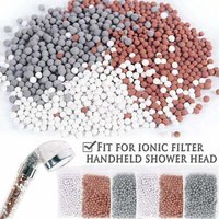 Duschkugel-Set, 6 Monate Nachfüllpackung, Duschfilter für Anti-Kalk-Duschkopf, Duschkugeln, Anti-Kalk-Filter auf Basis von Negativ-Ionen-Kugeln Duschkugel-Set, 6 Monate Nachfüllpackung, Duschfilter für Anti-Kalk-Duschkopf, Duschkugeln, Anti-Kalk-Filter auf Basis von Negativ-Ionen-Kugeln von LUCKY-88