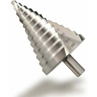 HSS-Stufenbohrer 6–60 mm, spiralförmig geschlitzt, konisch, 12 Stufen, zum Bohren mit Schraubendreher in Stahl, Messing, Holz, Kunststoff usw. HSS-Stufenbohrer 6–60 mm, spiralförmig geschlitzt, konisch, 12 Stufen, zum Bohren mit Schraubendreher in Stahl, Messing, Holz, Kunststoff usw. von LUCKY-88