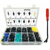 Kunststoff-Befestigungselemente für Autos, 555 Stück, mit Ausbauwerkzeugen, Halteclips für Türverkleidungen Kunststoff-Befestigungselemente für Autos, 555 Stück, mit Ausbauwerkzeugen, Halteclips für Türverkleidungen von LUCKY-88