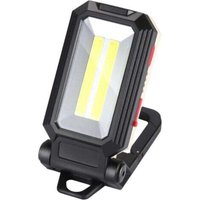 LED-Arbeitsleuchte, Campingleuchte, wiederaufladbarer LED-Scheinwerfer, wiederaufladbare Arbeitsleuchte, COB-Werkstattleuchte, Taschenlampe mit von LUCKY-88