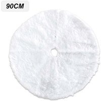 Plüsch-Weihnachtsbaumdecke, runde Schneewittchen-Weihnachtsbaumkugeln, Weihnachtsbaumdecke, Unterlage für die Silvesterparty, Weihnachtsdekoration, Plüsch-Weihnachtsbaumdecke, runde Schneewittchen-Weihnachtsbaumkugeln, Weihnachtsbaumdecke, Unterlage für die Silvesterparty, Weihnachtsdekoration, von LUCKY-88