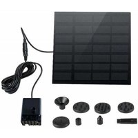 Solar-Teichpumpe, 7V DC 190 l/h Solarpanelpumpe für Gartenbrunnen, Schwimmbecken, Aquarienteiche, bürstenlose Brunnen mit Wasserauslasssteckern Solar-Teichpumpe, 7V DC 190 l/h Solarpanelpumpe für Gartenbrunnen, Schwimmbecken, Aquarienteiche, bürstenlose Brunnen mit Wasserauslasssteckern von LUCKY-88
