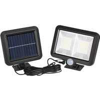 Solarbetriebene LED-Außenleuchte mit Bewegungsmelder, IP65 wasserdicht, 120° Abstrahlwinkel, Solarleuchte mit 5 m Kabel für Schuppen, Garage, Garten, Solarbetriebene LED-Außenleuchte mit Bewegungsmelder, IP65 wasserdicht, 120° Abstrahlwinkel, Solarleuchte mit 5 m Kabel für Schuppen, Garage, Garten, von LUCKY-88
