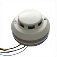 Verkabelter, vernetzter Rauchmelder mit Rauchmelder, Ton- und Lichtsignal sowie Rauchmeldersirene (2er-Pack) von LUCKY-88