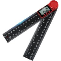 Winkelmesser, digitaler Winkelmesser mit 2-in-1-Anzeige, digitaler Messschieber, schwarzer Messschieber, Wasserwaage von LUCKY-88