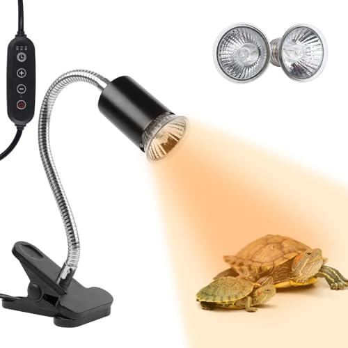 LUCKY HERP Aquarium Schildkröte Wärmelampe Zubehör, UVA UVB Lampe Terrarium 50W 2 Stück Heizlampe, E27 Reptilien Basking Spot für Schildkröten, Bartagamen, Eidechsen, Reptil LUCKY HERP Aquarium Schildkröte Wärmelampe Zubehör, UVA UVB Lampe Terrarium 50W 2 Stück Heizlampe, E27 Reptilien Basking Spot für Schildkröten, Bartagamen, Eidechsen, Reptil von LUCKY HERP