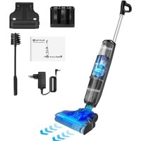Lucn - Nasssauger Staubsauger Nass Trockensauger Staubsauger Kabellos Wischsauger Kabellos mit Akku Staubsauger mit Wischfunktion 2600mAh Akku, von LUCN
