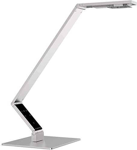 LUCTRA Table Linear Base Schreibtischlampe LED Dimmbar, Aluminium, LED Schreibtischlampe Modern, Human Centric Lighting, Tischlampe Touch, LED Tischlampe, Büro Lampe LED Licht, Lampe Tisch von Durable