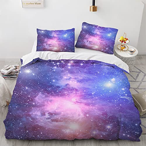 LUDVIK 155X220 Bettwäsche Set Mikrofaser 155X220 cm Bettwäsche Sterne Himmel Allergiker Bettwäsche Schnell Trocknend Und Kein Bügeln + 2 Kissenbezüge 80X80Cm LUDVIK 155X220 Bettwäsche Set Mikrofaser 155X220 cm Bettwäsche Sterne Himmel Allergiker Bettwäsche Schnell Trocknend Und Kein Bügeln + 2 Kissenbezüge 80X80Cm von LUDVIK